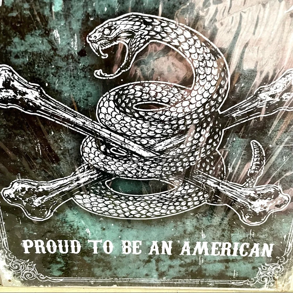 NEW Don’t Tread On Me Metal Sign